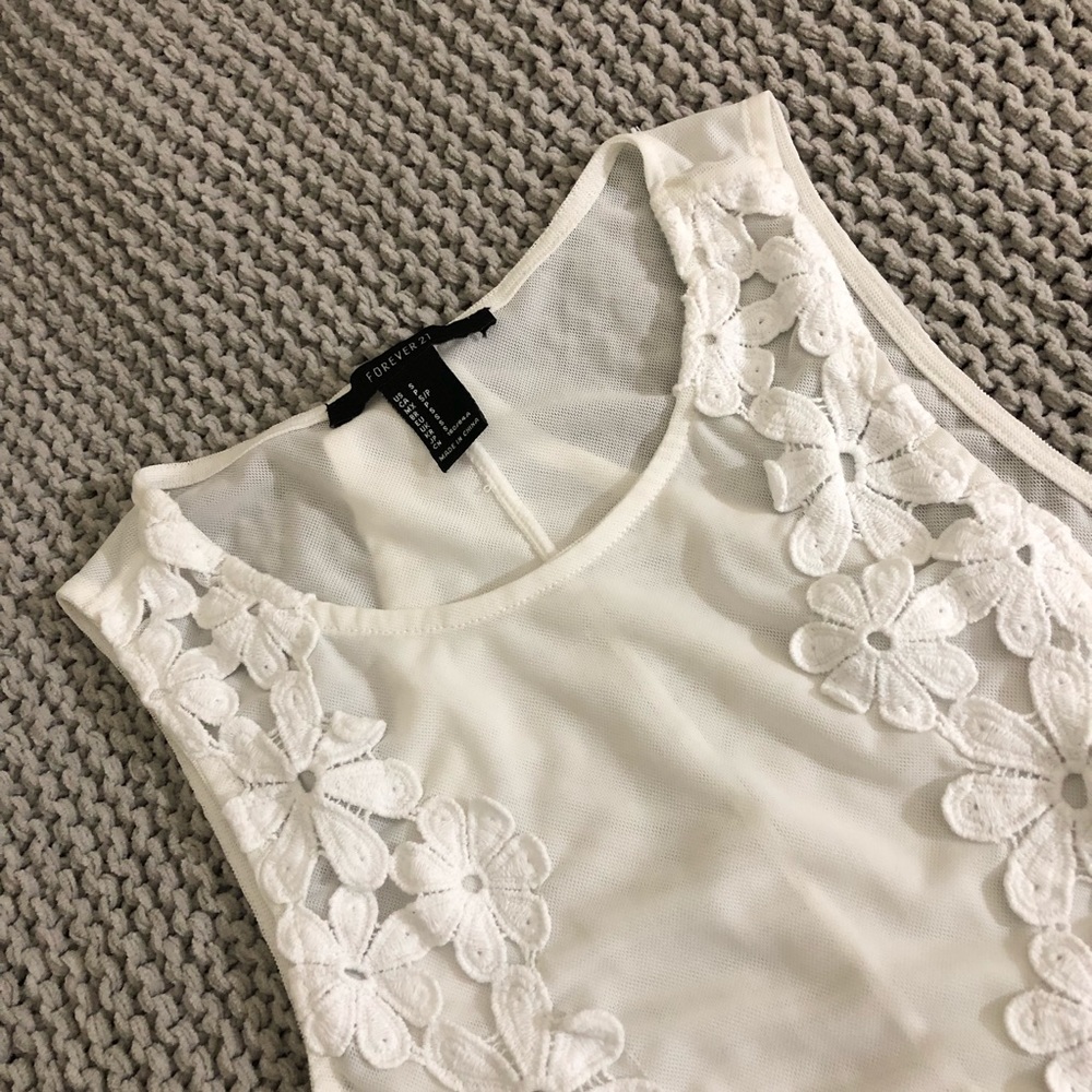 Sheer body suit from forever 21
